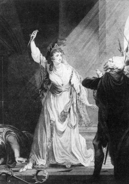 In 1782 Sarah Siddons appeared as Euphrasia in Arthur Murphy's The Grecian Daughter at the Theater Royal in Drury Lane.