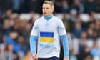 Ukraine’s Oleksandr Zinchenko to return for Manchester City in FA Cup tie