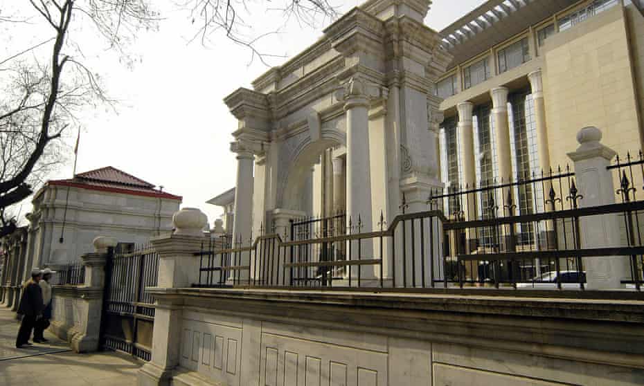 The Chinese Supreme People’s Court in Beijing, where the 1998 ruling that determined Tinayi’s sentence was made.