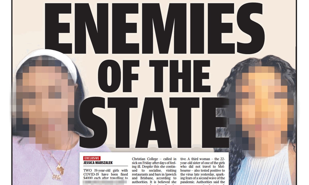 Abc Drawn Into Row Over Naming Brisbane Women Accused Of Covid 19 Quarantine Deception Weekly Beast Media The Guardian
