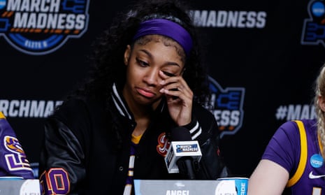 Attacked, death threats, sexualized': Angel Reese speaks out on pressure of fame | NCAA Tournament 2024 | The Guardian