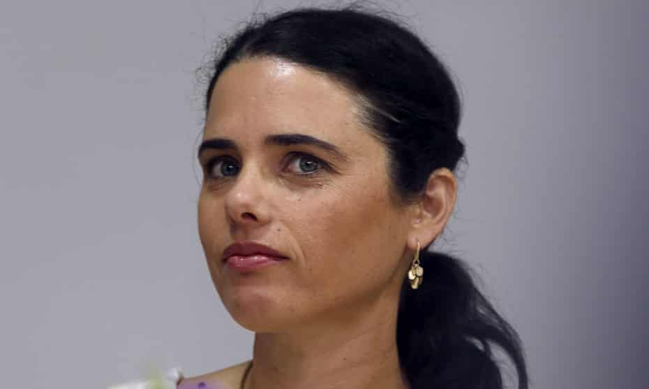 Ayelet Shaked, the Israeli minister of justice, argues that the proposed bill will increase transparency. 