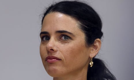Ayelet Shaked, Israel’s justice minister