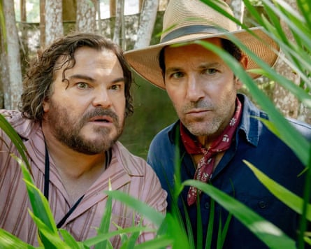 Jack Black and Paul Rudd in Anaconda.
