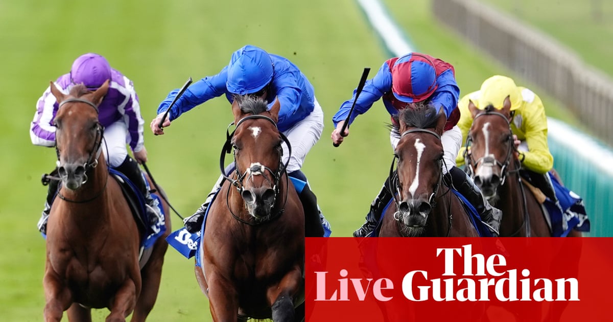 Darkness Falls keeps Triple Crown hopes alive with narrow Dewhurst victory