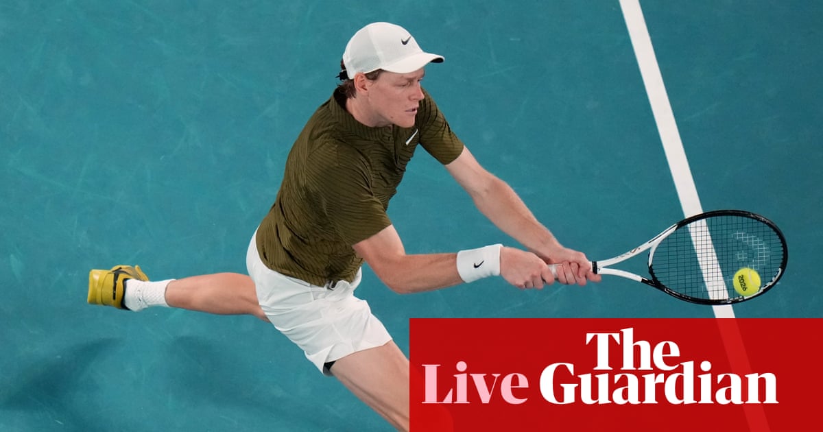 Novak Djokovic v Jannik Sinner: Australian Open 2026 semi-final – live