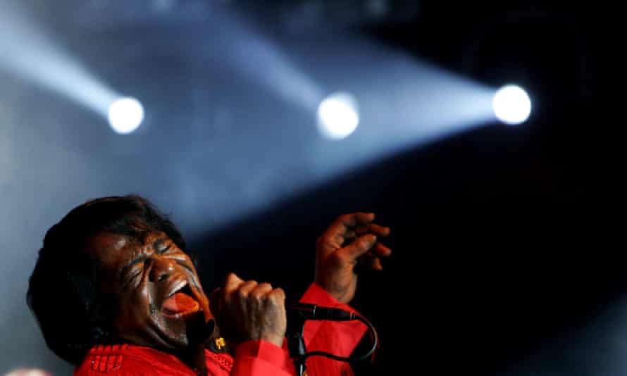 James Brown … Telling Father Christmas where to go.