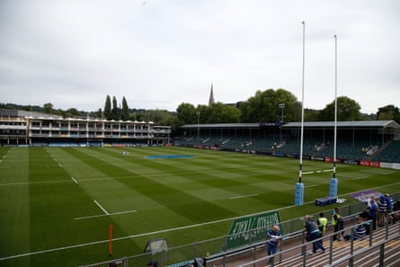 A general view of the Rec, home of Bath
