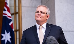 Australian prime minister Scott Morrison