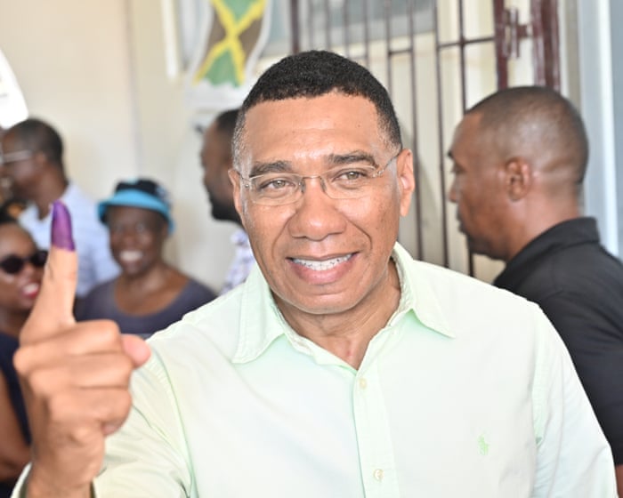 Jamaica election results: Andrew Holness leads Labour party to third term