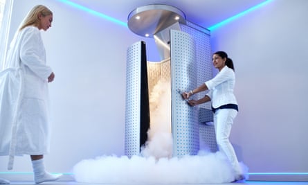 What marathoner doesn’t have their own personal cryotherapy chamber at home these days?