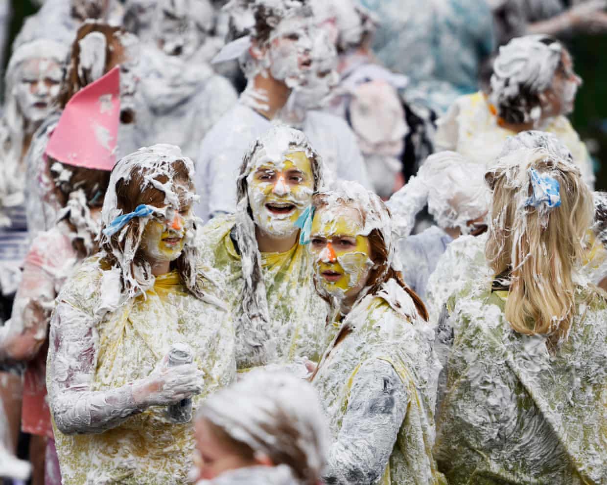 From raisins to shaving foam