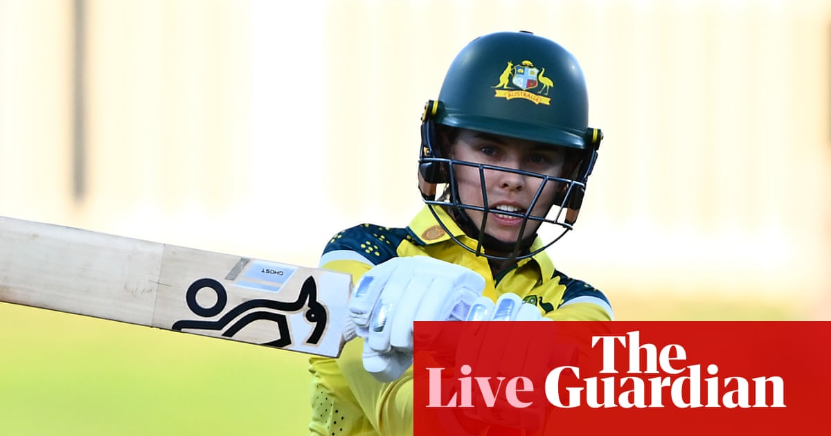 Australia v India: second women’s one-day cricket international – live