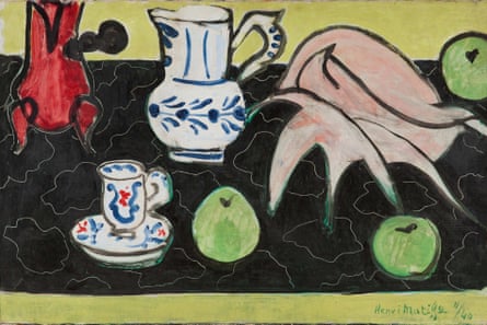 Still Life with Seashell on Black Marble, 1940 by Henri Matisse.
