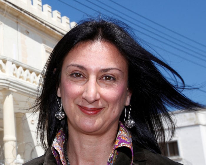 Daphne Caruana Galizia was investigating suspected corruption when killed, jury told — image supplied by The Guardian World's feed