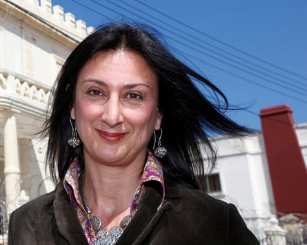 Daphne Caruana Galizia smiling slightly Daphne Caruana Galizia smiling slightly