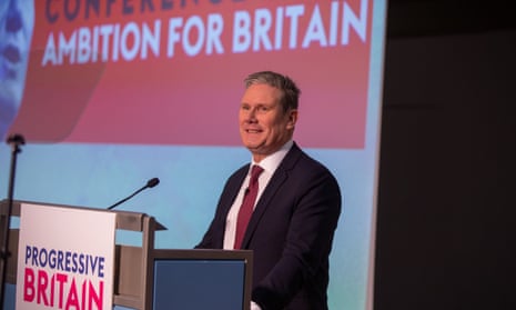 Keir Starmer at the Progressive Britain conference, London, 13 May 2023.