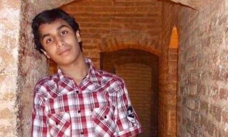 Ali Mohammed al-Nimr, who has been sentenced to crucifixion in Saudi Arabia