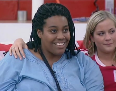 Alison Hammond on Big Brother, 2002.