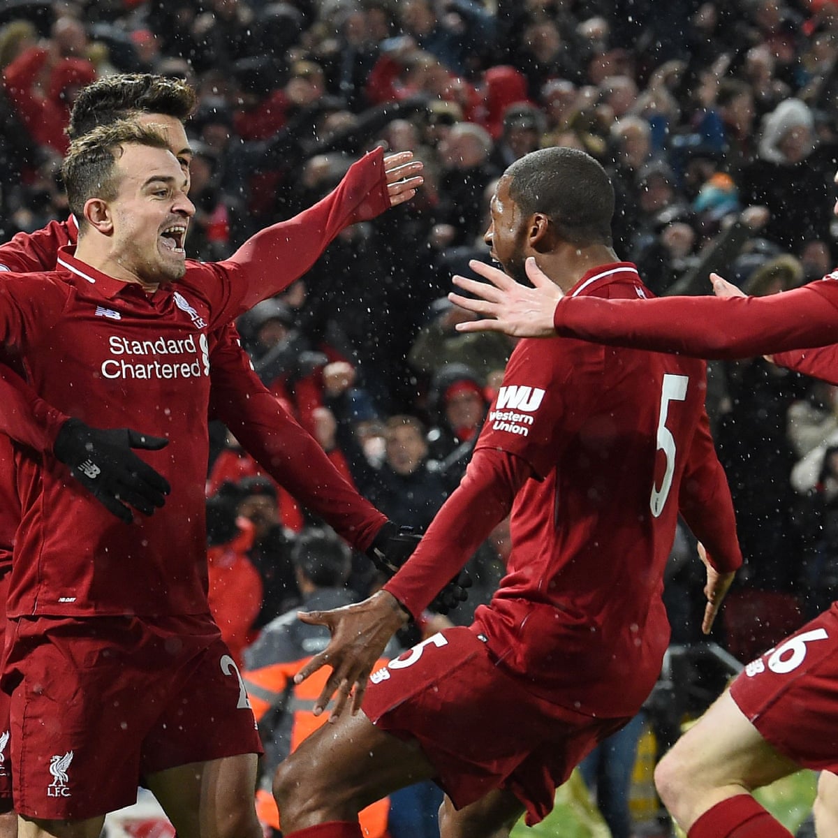 Liverpool 3 1 Manchester United Premier League As It