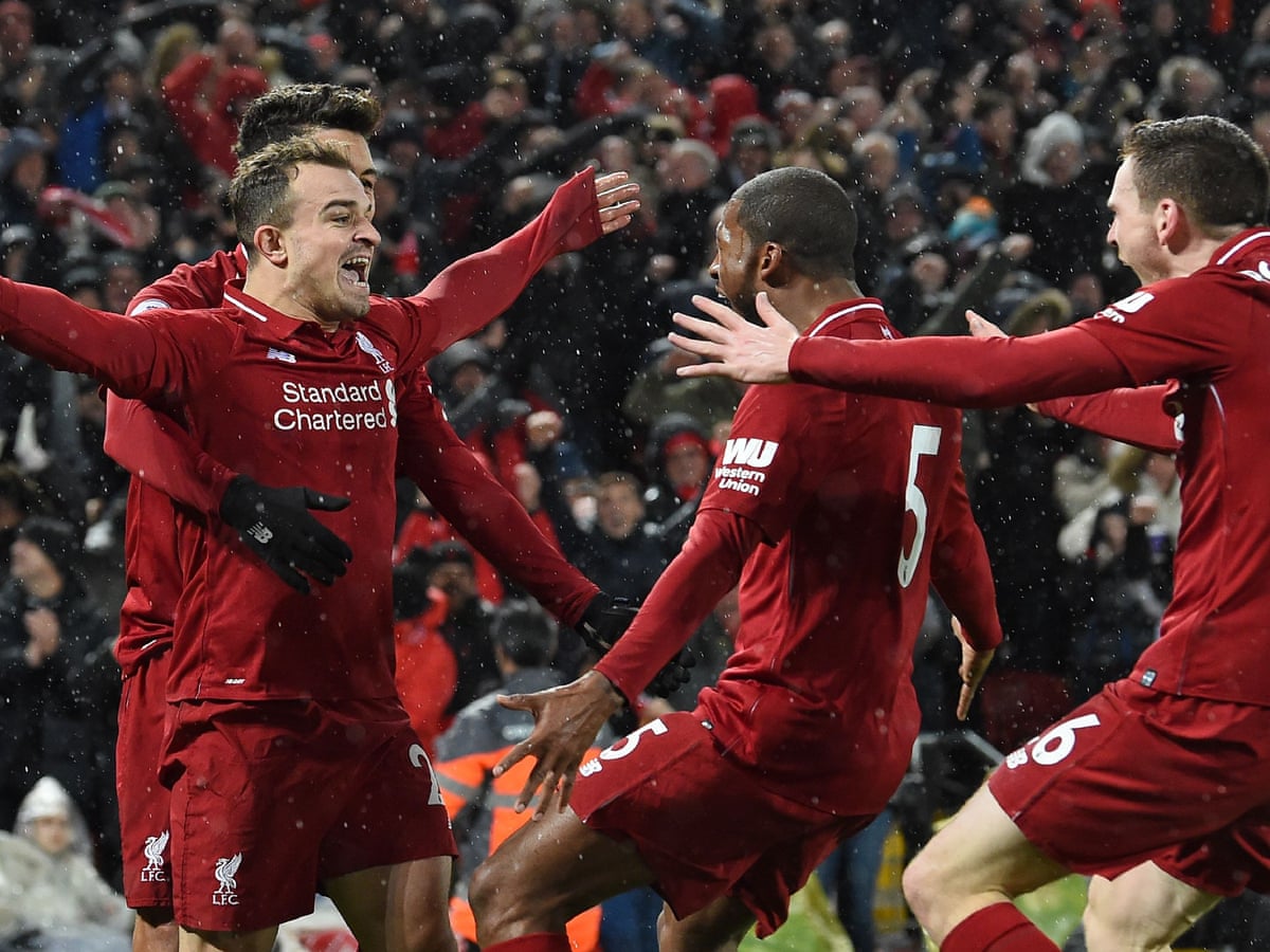 Liverpool 3 1 Manchester United Premier League As It