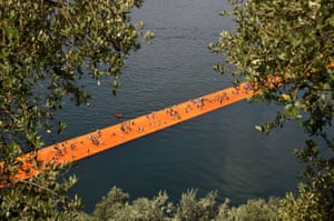 Walking On Water The Floating Piers In Pictures Art And Design The Guardian