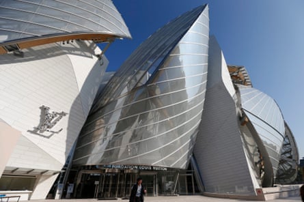 Frank Gehry’s Louis Vuitton Fondation building in Paris.
