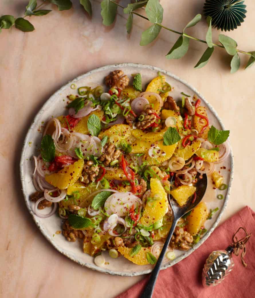 Nik Sharma’s orange and piquillo pepper salad