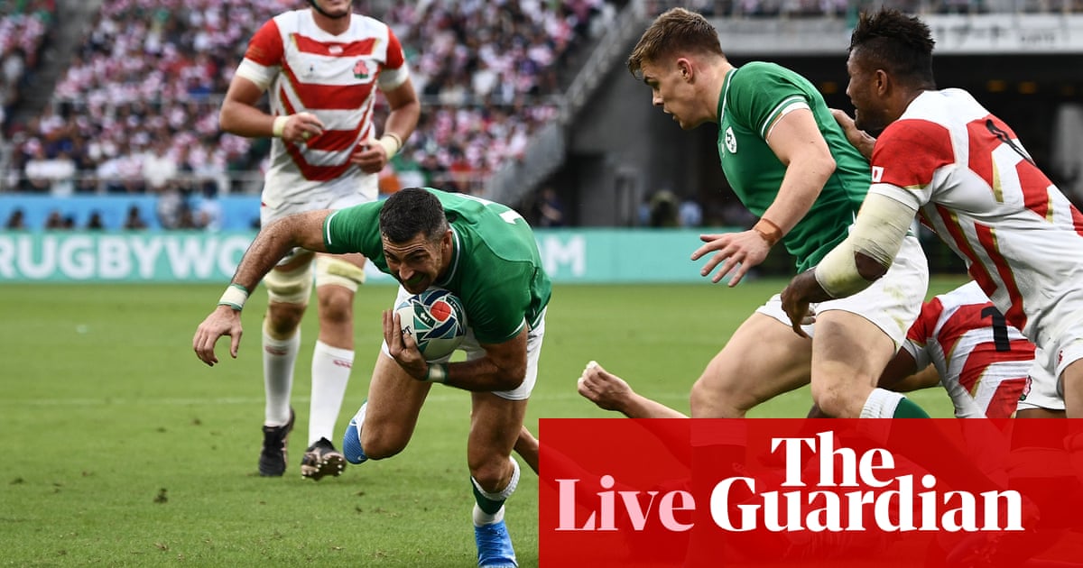 Japan v Ireland: Rugby World Cup 2019 – live!