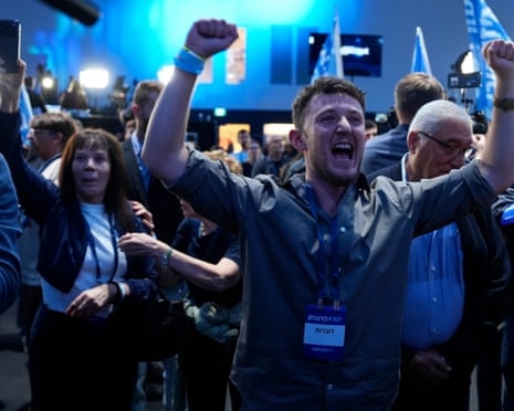 Israel election live: exit polls project no clear winner, as anti-Netanyahu bloc leads but Likud remains biggest party