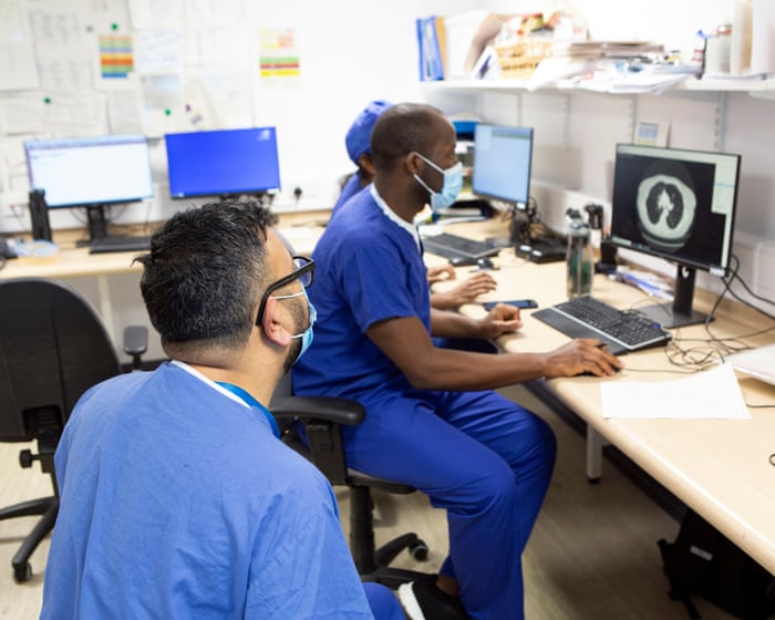NHS radiographers report rise in overt racist abuse by patients — image supplied by The Guardian World's feed