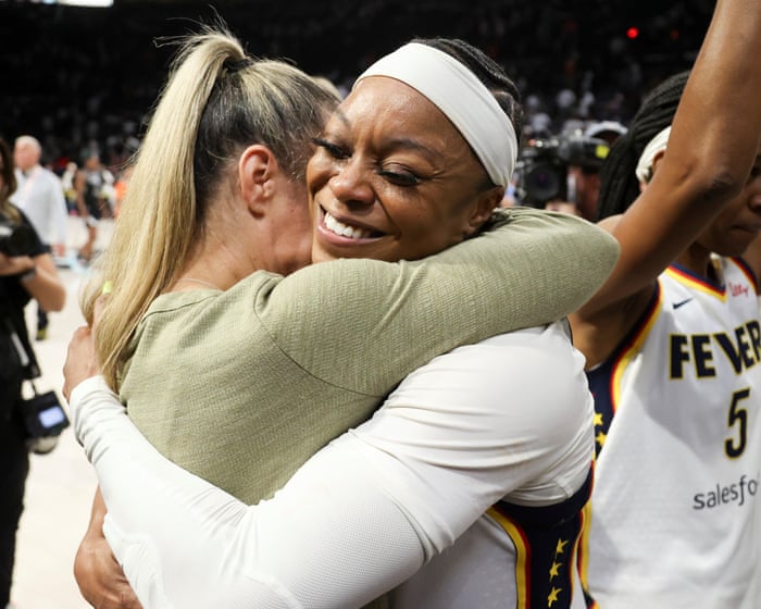Kelsey Mitchell scores 34 as Fever shock Aces in WNBA semi-final series opener