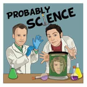 Probably Science Podcast poster logo