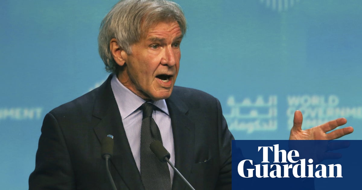 Harrison Ford: leaders who deny climate change are 'on the wrong side of history'