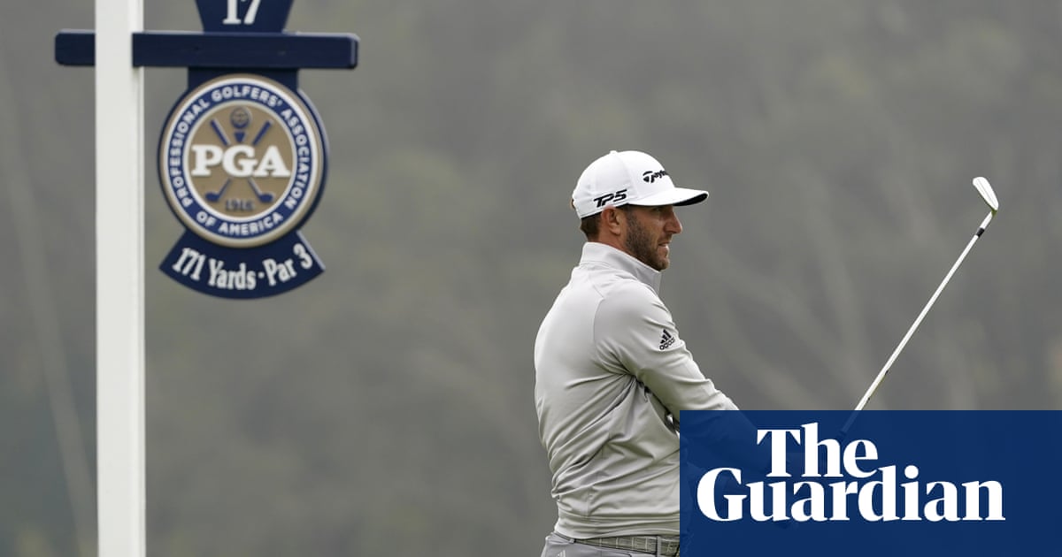 Dustin Johnson leads US PGA as Woods begins to accept his time is running out