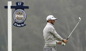 Dustin Johnson Leads Us Pga As Woods Begins To Accept His Time Is Running Out Sport The Guardian