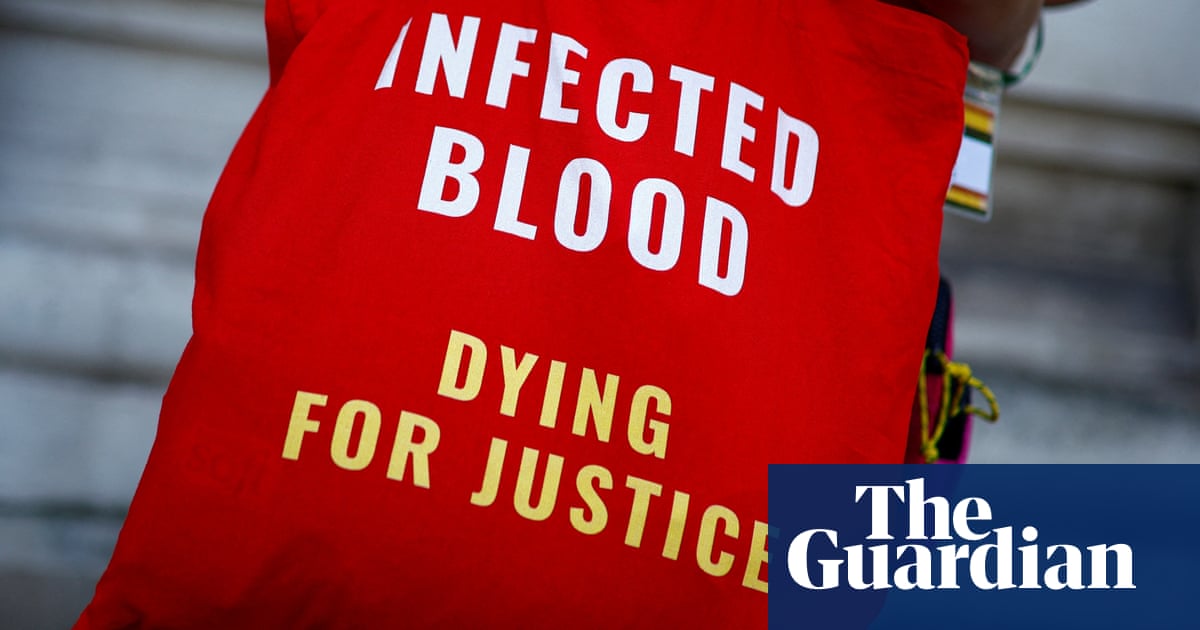UK's contaminated blood victims re-traumatised' by compensation delays