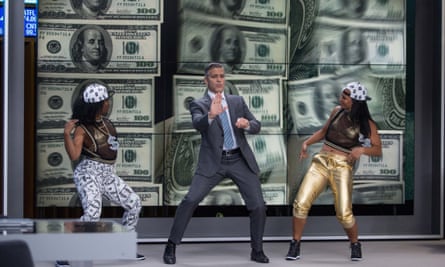 Dad dancing ... George Clooney in Money Monster.