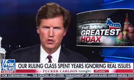 Tucker Carlson show screengrab