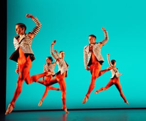 A scene from Come, Been and Gone by Michael Clark Company at the Barbican, 2009.