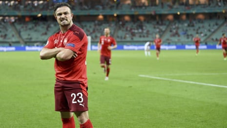 ‘Everything is possible’: Switzerland's Shaqiri on quarter-final with Spain – video