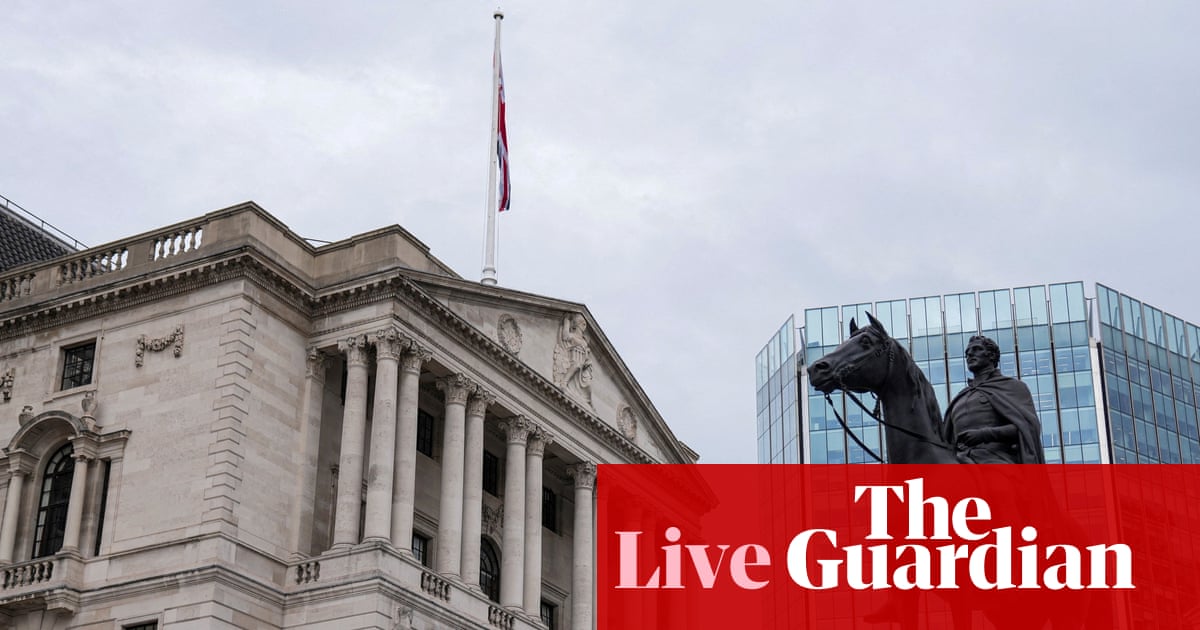 Falling inflation this year should smooth way for more interest rate cuts, says Bank of England policymaker - business live