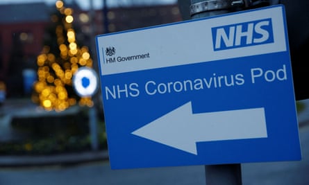 NHS coronavirus sign