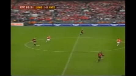 Bear in mind there’s no goalkeeper.