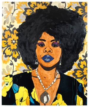 Mickalene Thomas - Din, une très belle négresse, 2012