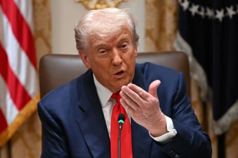Trump said if Hamas are forced to disarm ‘it will happen quickly and perhaps violently’.