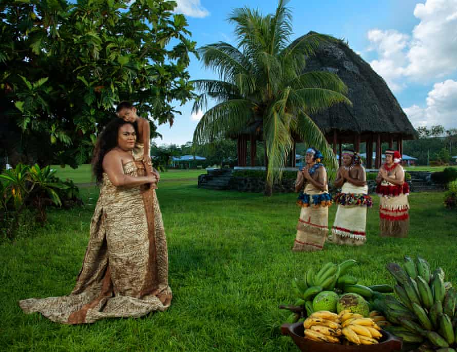 Si‘ou alofa Maria: Hail Mary (After Gauguin), 2020.