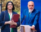 Shabana Mahmood accused of ‘ethnic stereotyping’ by Albania’s PM