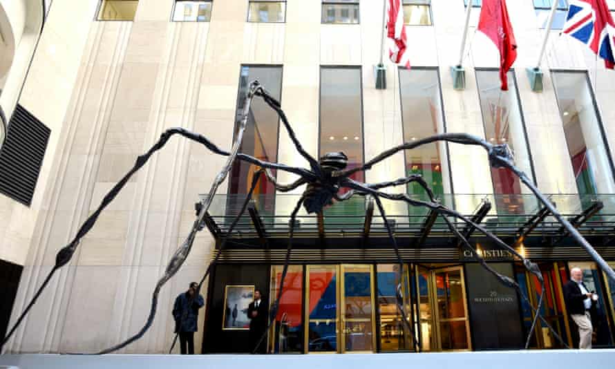 Louise Bourgeois’ Spider has an estimate of $25m-$35m.