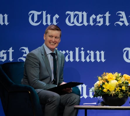 West Australian journalist Ben Harvey.